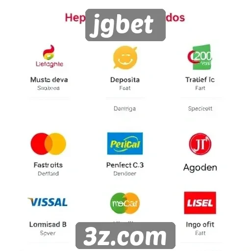 Métodos de pagamento aceitos no site jgbet